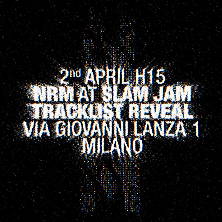 FASE 3 - NRM AT SLAM JAM - TRACKLIST REVEAL